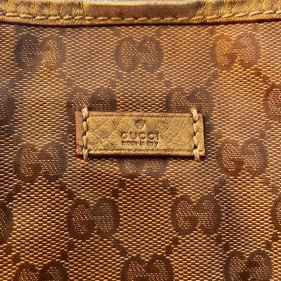 Authentic Gucci Large Tote Coated Canvas - Picture 6 of 14